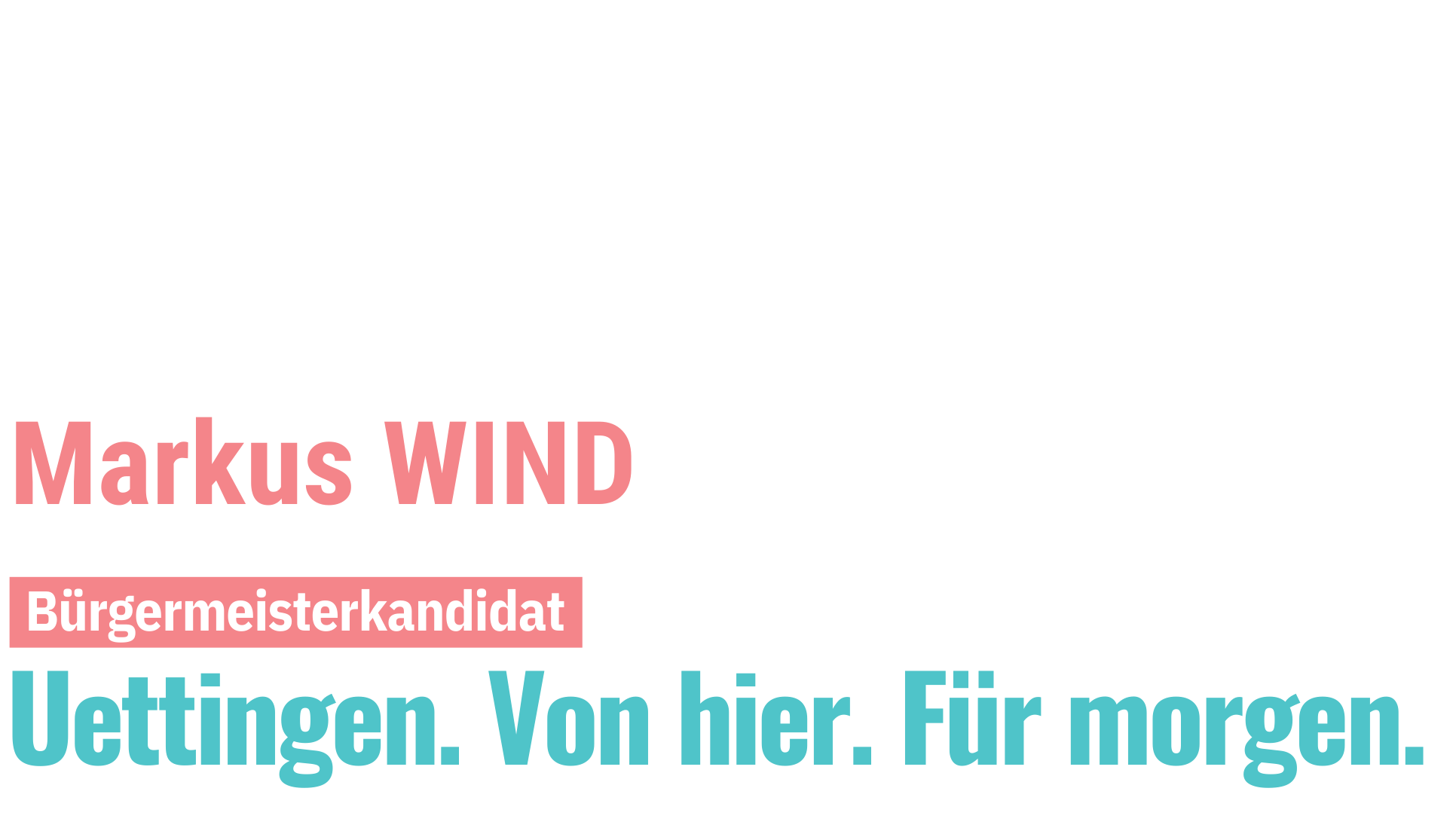 Bürgermeisterkandidat Uettingen Markus Wind